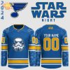 St. Louis Blues 2024 NHL Christmas Devil Krampus Holiday Premium Jersey