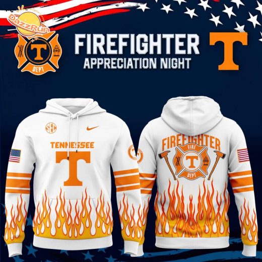 Tennessee Volunteers Football x 2024 Firefighter Appreciation Night Premium Limited Hoodie