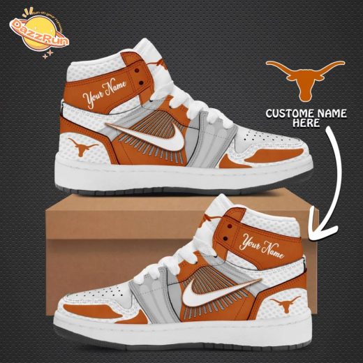 Texas Longhorns Nike Limited Edition AJ1 Shoes – 2024 Fan Collection