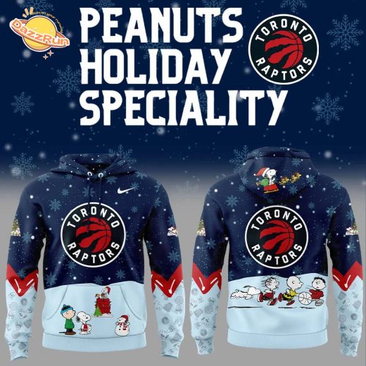 Toronto Raptors Peanuts & Snoopy Nike Hoodie 2024 Edition