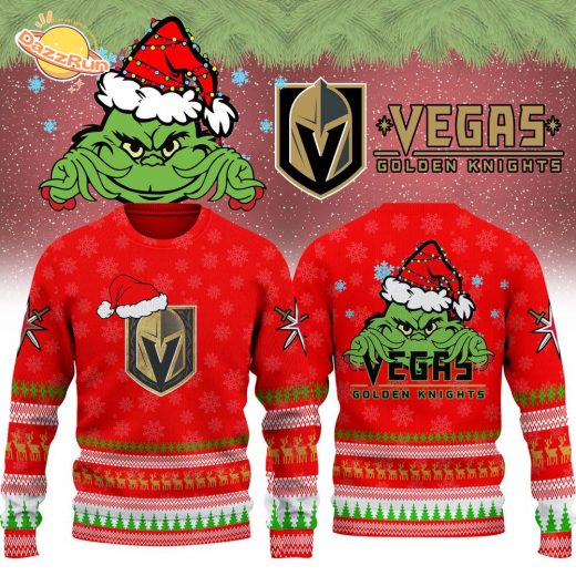 Vegas Golden Knights Limited Edition Christmas Ugly Sweatshirt 2024