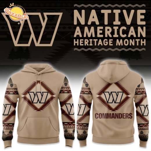 Washington Commanders Native American Heritage Hoodie 2024 Limited Edition