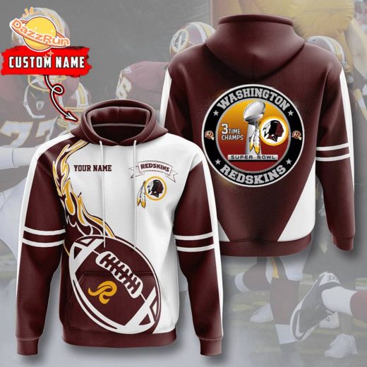 Washington Redskins Classic Hoodie – NFL Retro 2024