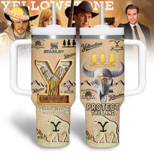 yellowstone 40oz Tumbler With Handle