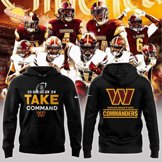 2024 NFL Playoffs Washington Commanders Special Edition Hoodie