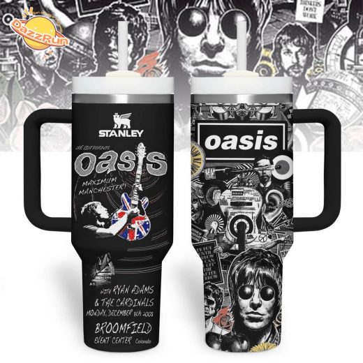 40oz Oasis Maximum Manchester Tumbler with Handle 2024 Edition