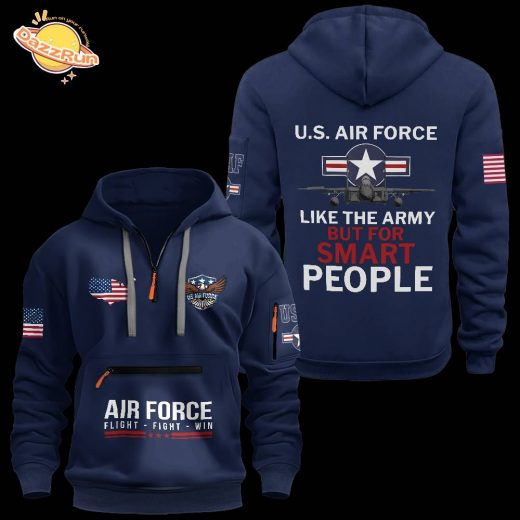 Air Force Like The Army But For Smart People Hoodie – Military Humor