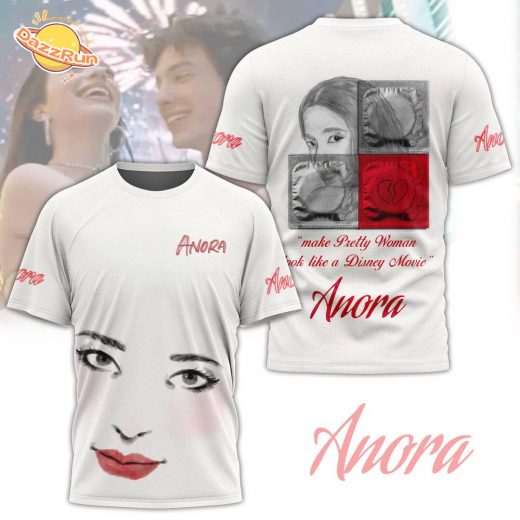 Anora 3D Shirt Pretty Woman Disney Movie Style Premium