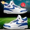 Carolina Panthers Air Jordan 3 Shoes Personalized – Custom Team Shoes