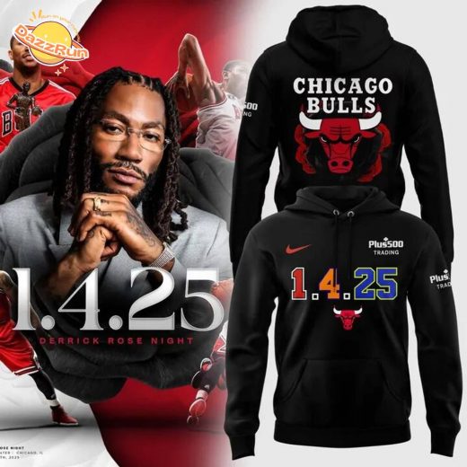 Chicago Bulls Derrick Rose Night Limited Edition Hoodie 2024