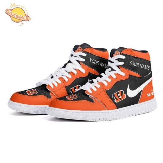 Cincinnati Bengals Custom Jordan 1 Sneakers – NFL Custom Design