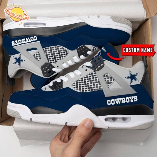 Dallas Cowboys Air Jordan 4 Sneaker – Limited Edition Fan Gear