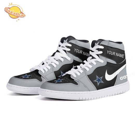 Dallas Cowboys Custom Jordan 1 Sneakers – Custom Sports Footwear