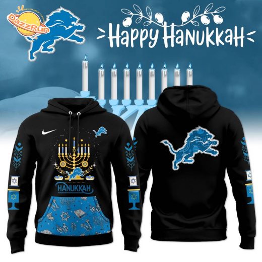 Detroit Lions Festival of Lights 2025 Hoodie