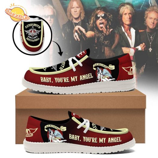 Limited Edition Aerosmith Rock and Roll Loafer Shoes – Classic Style