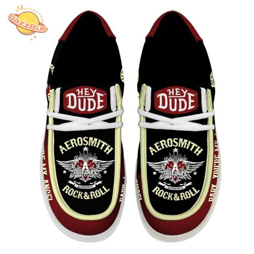 Limited Edition Aerosmith Rock and Roll Loafer Shoes – Classic Style