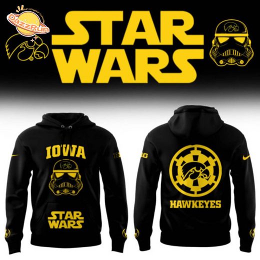 Limited Edition Iowa Basketball x Star Wars Hoodie 2025