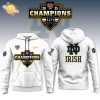 Limited Edition Notre Dame Football Bowl Championship Navy Hoodie – Official Merch