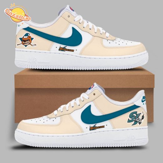 Limited Edition San Jose Barracuda Hockey Night AF1 Sneakers 2025