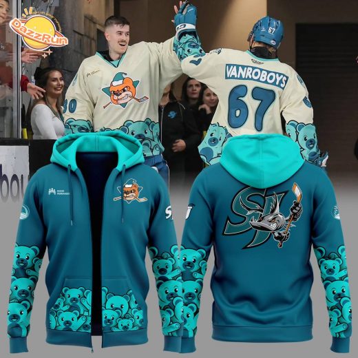 Limited Edition San Jose Barracuda Zip Hoodie 2025