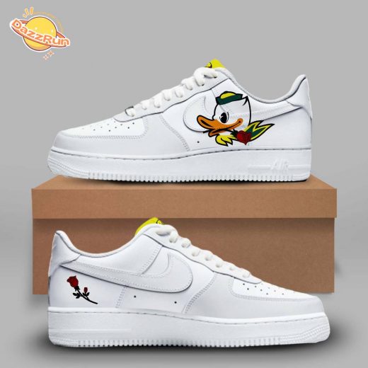 Limited Oregon Ducks x Rose Bowl Game AF1 Shoes – Custom Sneakers