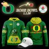 Limited Oregon Ducks x Rose Bowl Game Green Hoodie – 2025 Special Edition