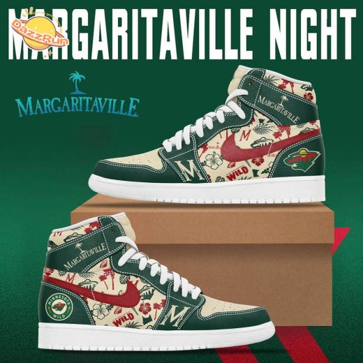 Minnesota Wild x Margaritaville Night Premium Shoes – Custom Design