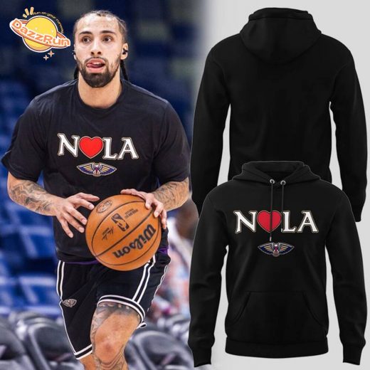 New Orleans Pelicans N❤️LA Limited Edition Hoodie 2024