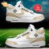 New York Giants Air Jordan 3 Shoes Personalized – Custom Team Sneakers