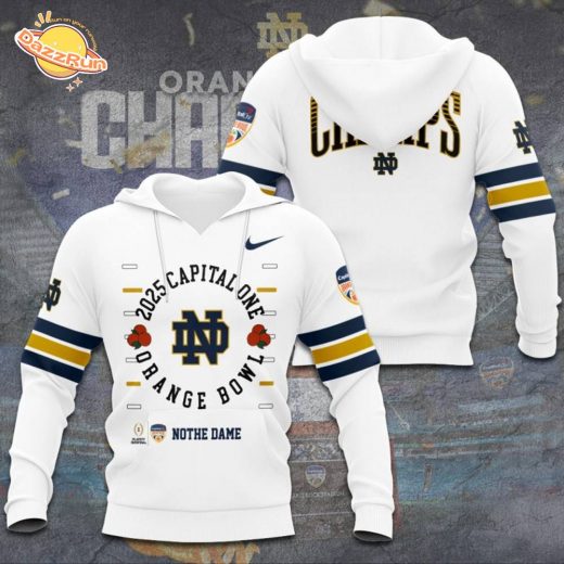 Notre Dame Fighting Irish Football 2025 3D Hoodie