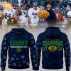 Notre Dame Fighting Irish Football NCAA Under Armour Orange Bowl Champions White Hoodie 2025