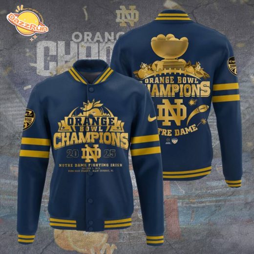 Notre Dame Fighting Irish Football Varsity Jacket 2025