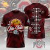 Ohio State Buckeyes Football 3D T-shirt – Official Game Day Gear