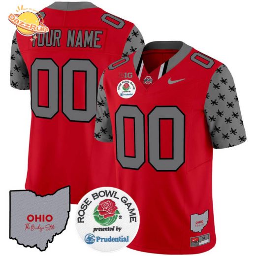 Ohio State Buckeyes Rose Bowl Vapor Limited Custom Red Jersey – Sports Jersey for Fans