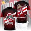 Ohio State Buckeyes Football 3D T-shirt – 2025 Rose Bowl Game Limited Edition