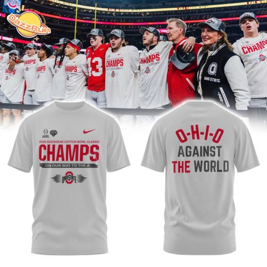 Ohio State Cotton Bowl Champions 2025 T-Shirt – Official Champ Gear