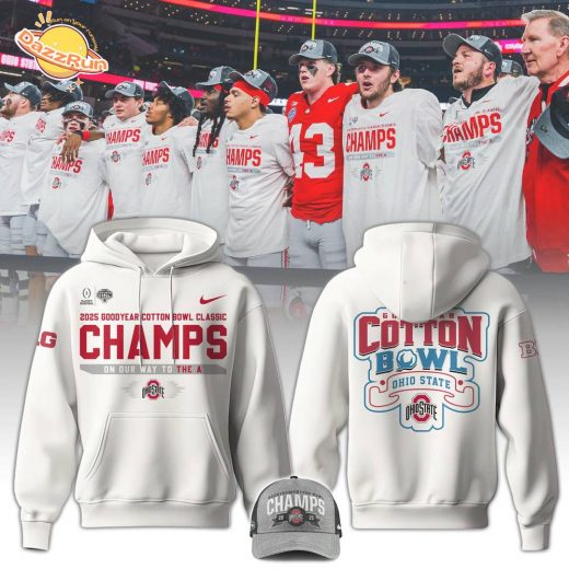 Ohio State Football Cotton Bowl Champions Unisex Hoodie – Official 2025