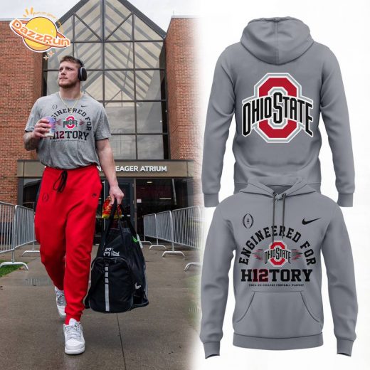 Ohio State Football ENGINEERED FOR H12TORY Hoodie