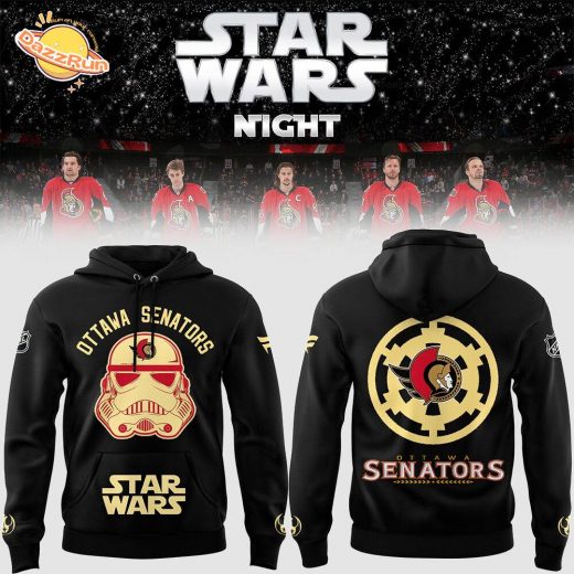 Ottawa Senators x Star Wars Limited Edition Hoodie 2025