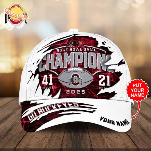 Personalized Ohio State Buckeyes Football Classic Cap – Custom Team Hat