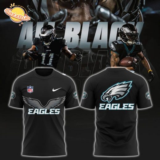 Philadelphia Eagles 2024 “All Black” T-Shirt