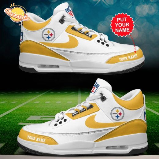 Pittsburgh Steelers Air Jordan 3 Shoes Personalized – Custom Football Shoes