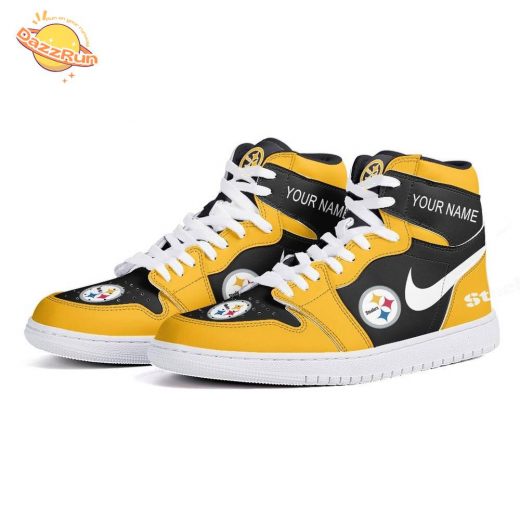 Pittsburgh Steelers Custom Jordan 1 Sneakers – NFL Custom Shoes