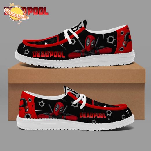 Premium DDP Loafer Shoes – Deadpool Style Casual Shoes