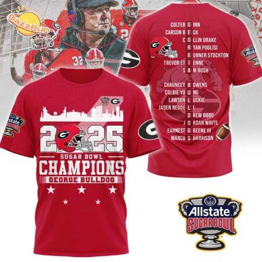 Premium Shirt 2025 Sugar Bowl Champion – Georgia Bulldogs