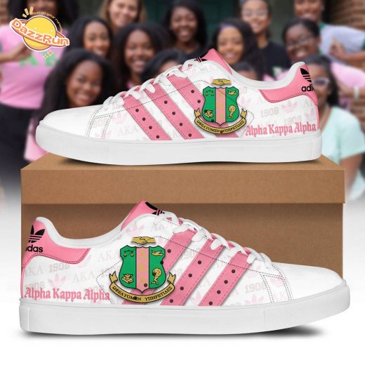 Premium Stan Smith Shoes – Alpha Kappa Alpha Sorority Edition