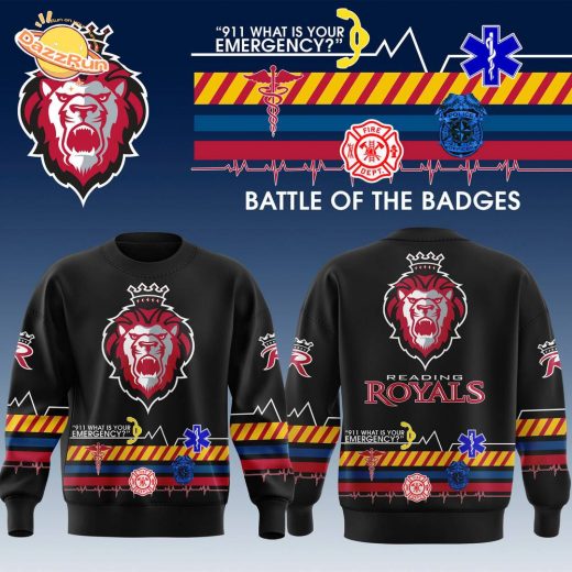 Reading Royals Battle of the Badges 2025 Sweatshirt Edition