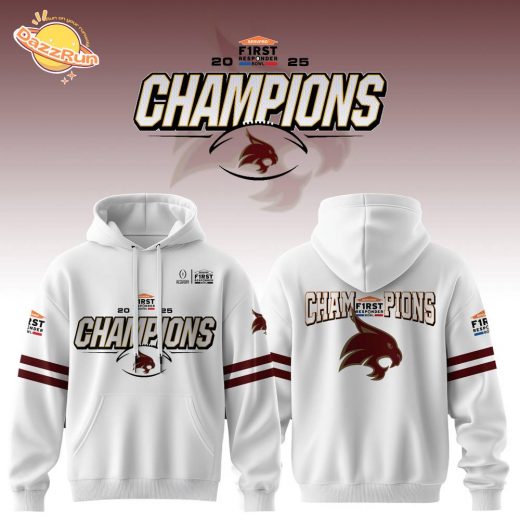 Texas State Bobcats First Responder Bowl 2025 Champions Gear