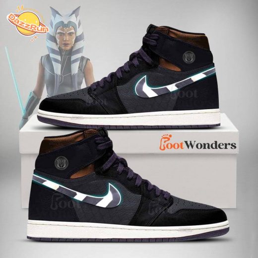 Ahsoka Star Wars Shoes for Fans – Limited Edition AJ1 Sneakers