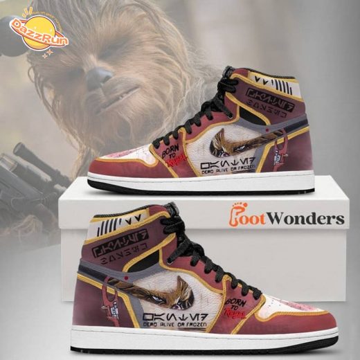 Chewbacca Star Wars Shoes for Fans – Limited Edition AJ1 Sneakers